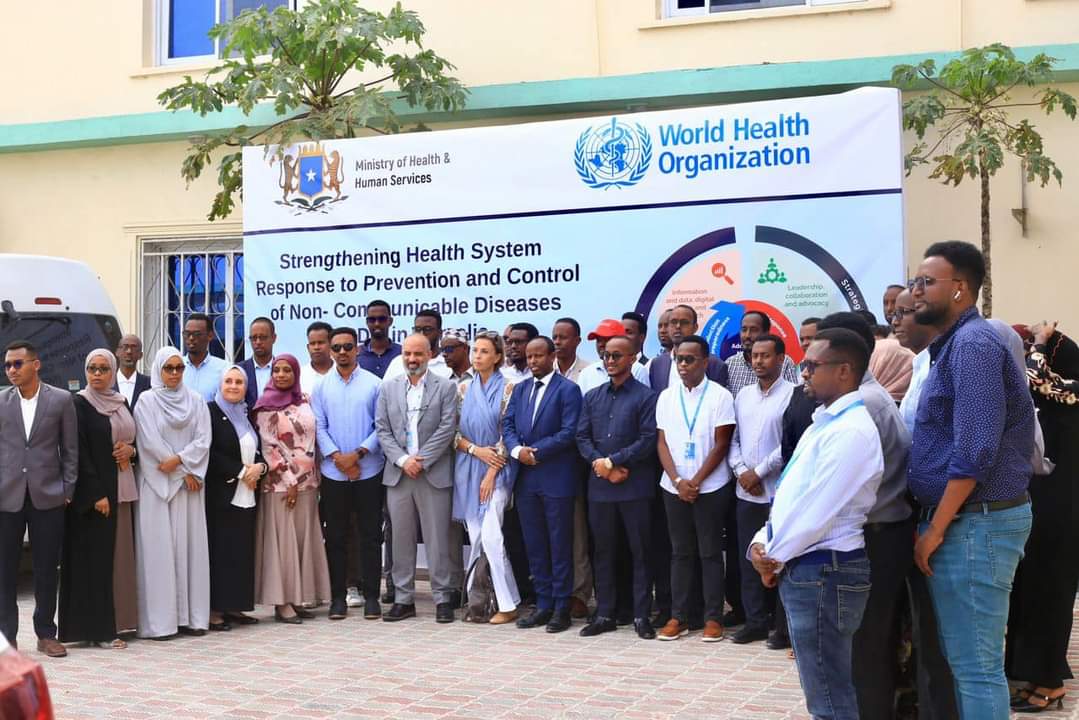 NASDO at a health system strengthening conference on NCDs in Mogadishu