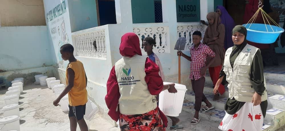 WASH supplies for communities in Gubadley with UNICEF support