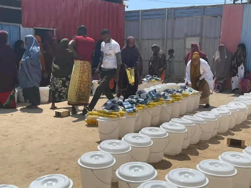 WASH kits for vulnerable households in Gubadley village
